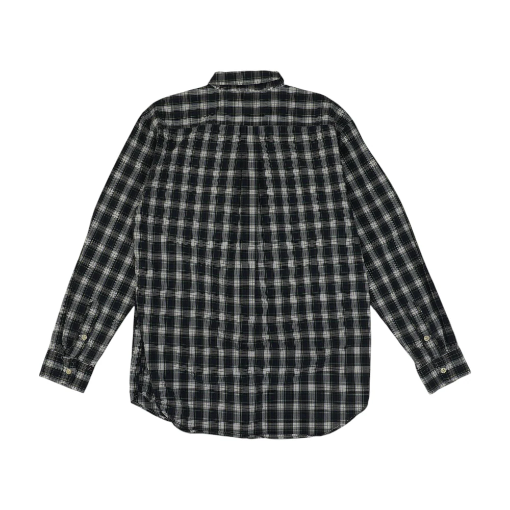 Blue Plaid Long Sleeve Button Down - Image 2