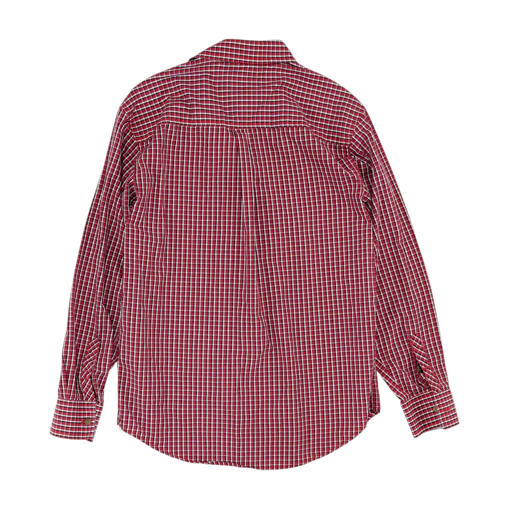 Red Plaid Long Sleeve Button Down - Image 2