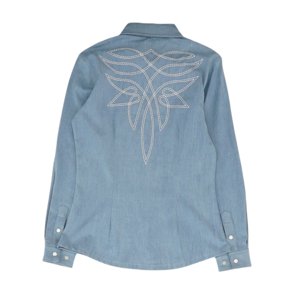 Blue Long Sleeve Button Down - Image 2