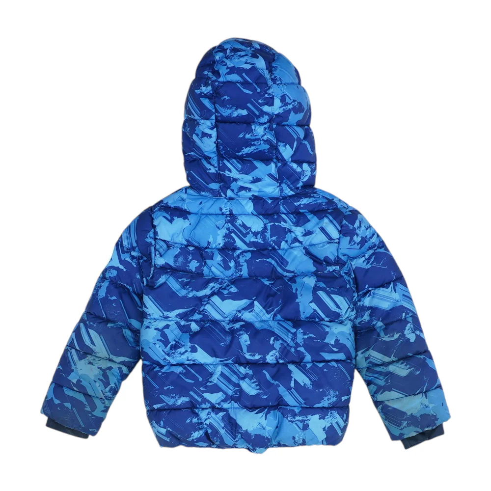 Blue Abstract Jacket - Image 2