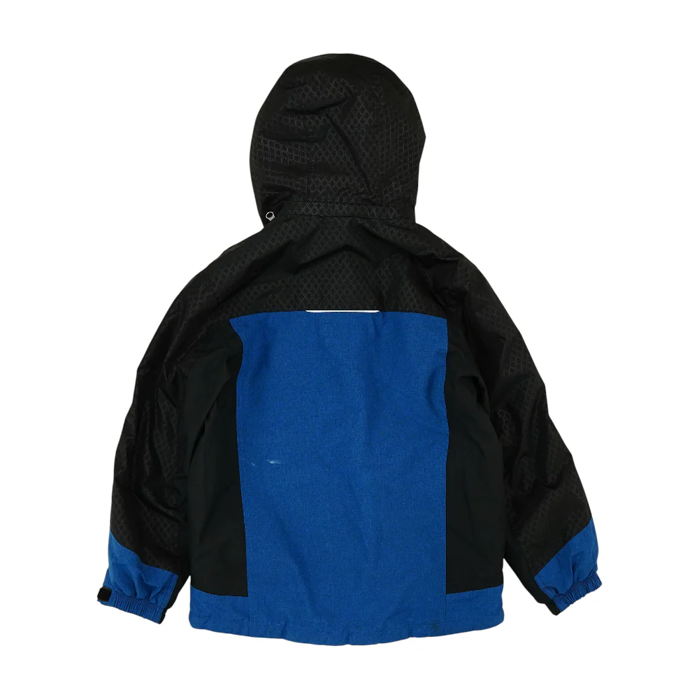 Blue Color Block Jacket - Image 2