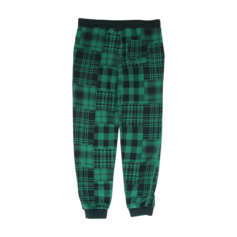 Green Plaid Active Pants - Image 2