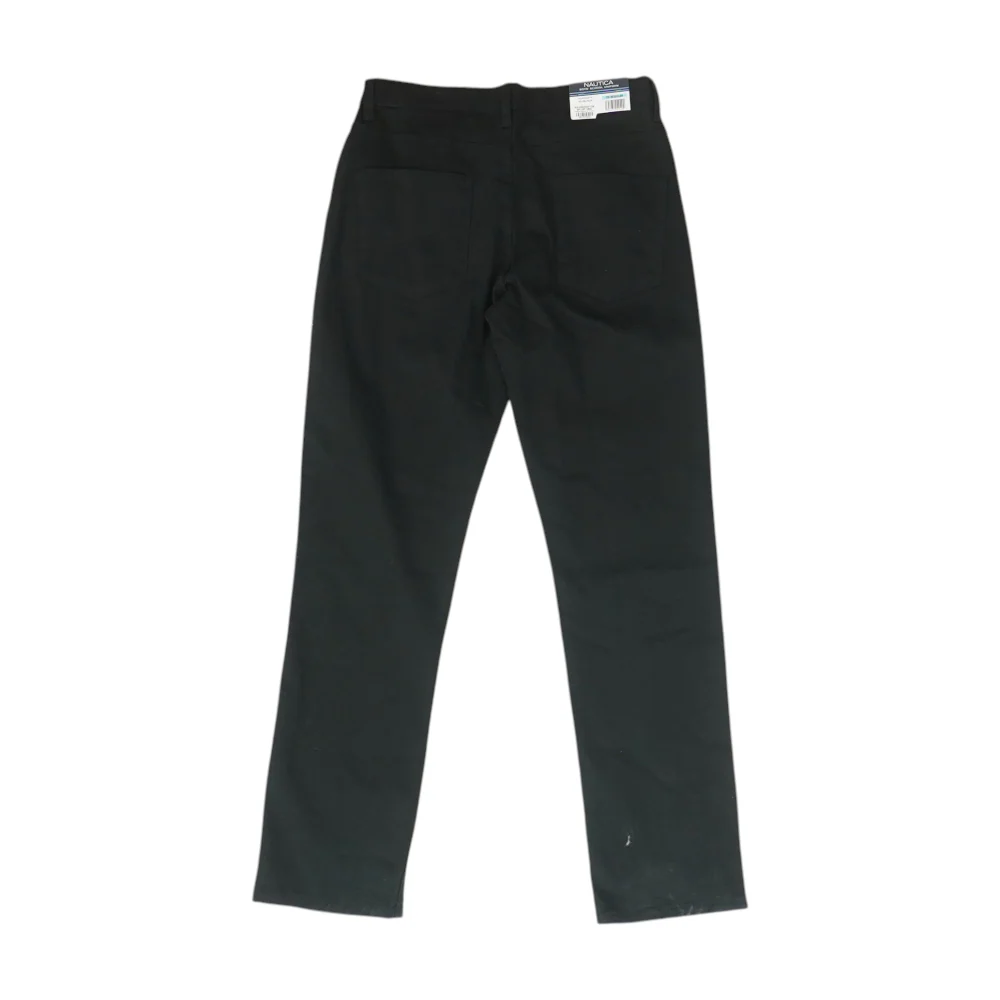 Black 5-Pocket Pants - Image 2