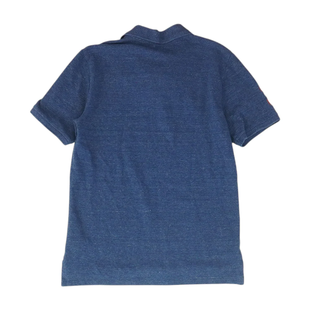 Blue Short Sleeve Polo - Image 2