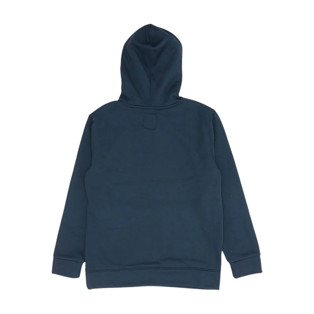 Navy Graphic Hoodie Pullover - Image 2