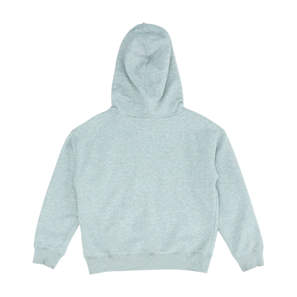 Gray Graphic Hoodie Pullover - Image 2
