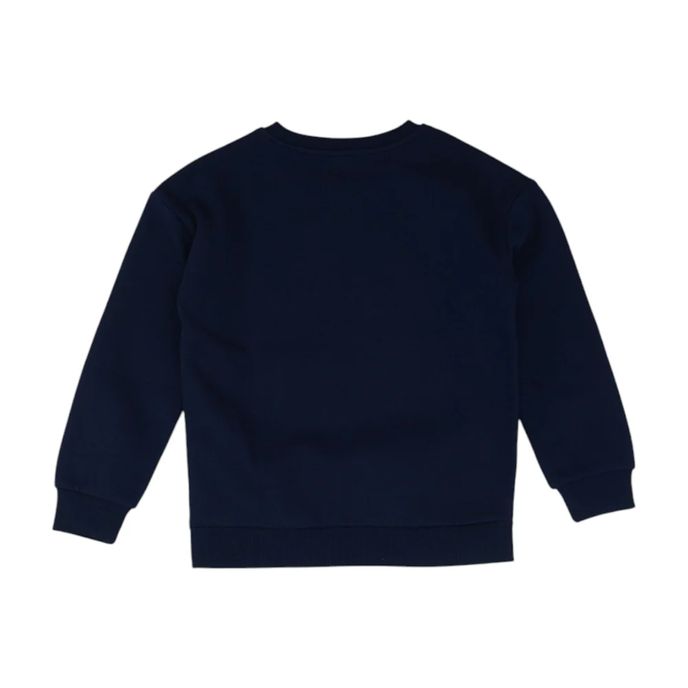 Navy Graphic Sweatshirt Pullover - Image 2