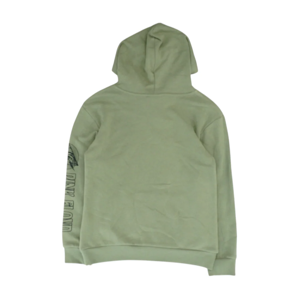 Green Graphic Hoodie Pullover - Image 2