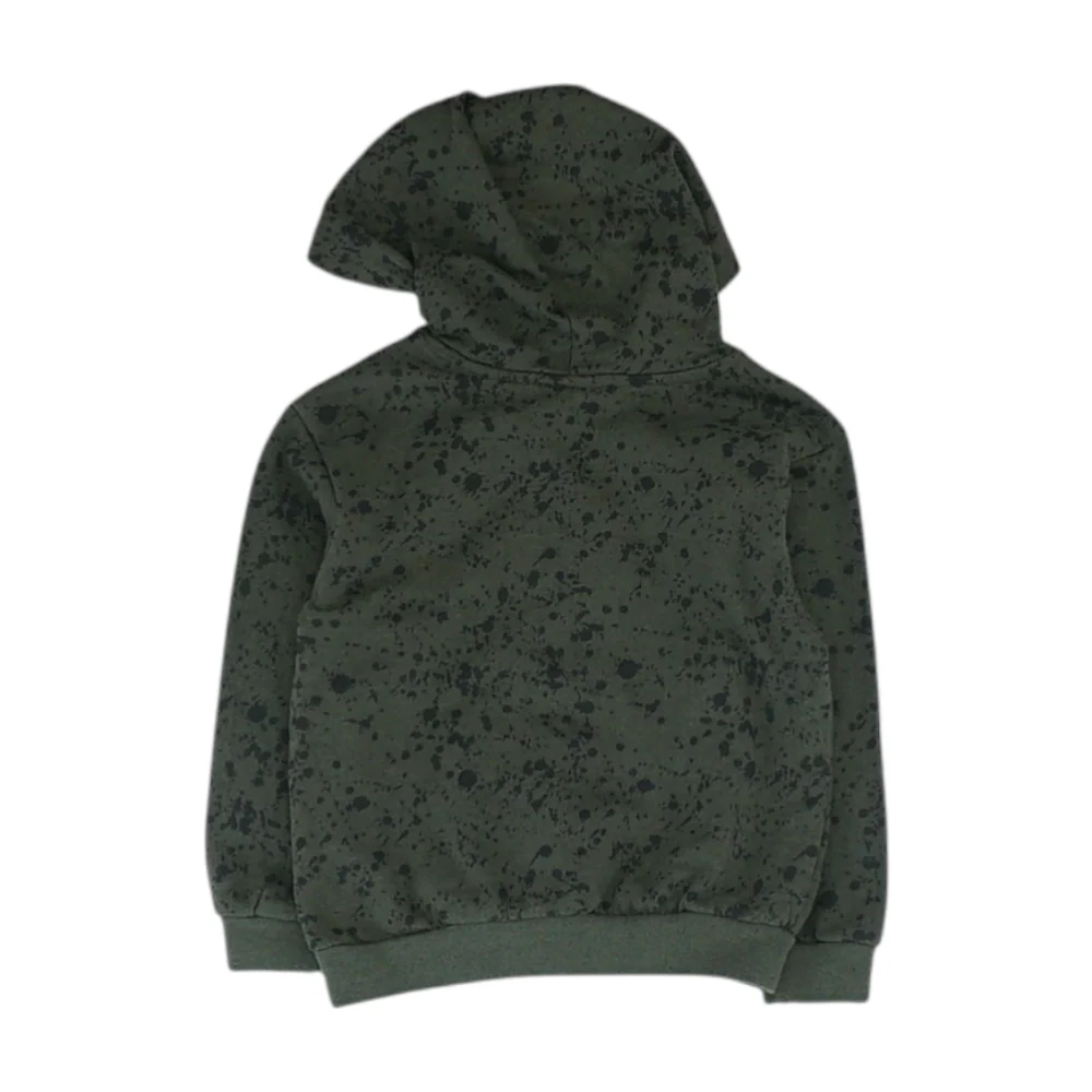 Green Graphic Hoodie Pullover - Image 2