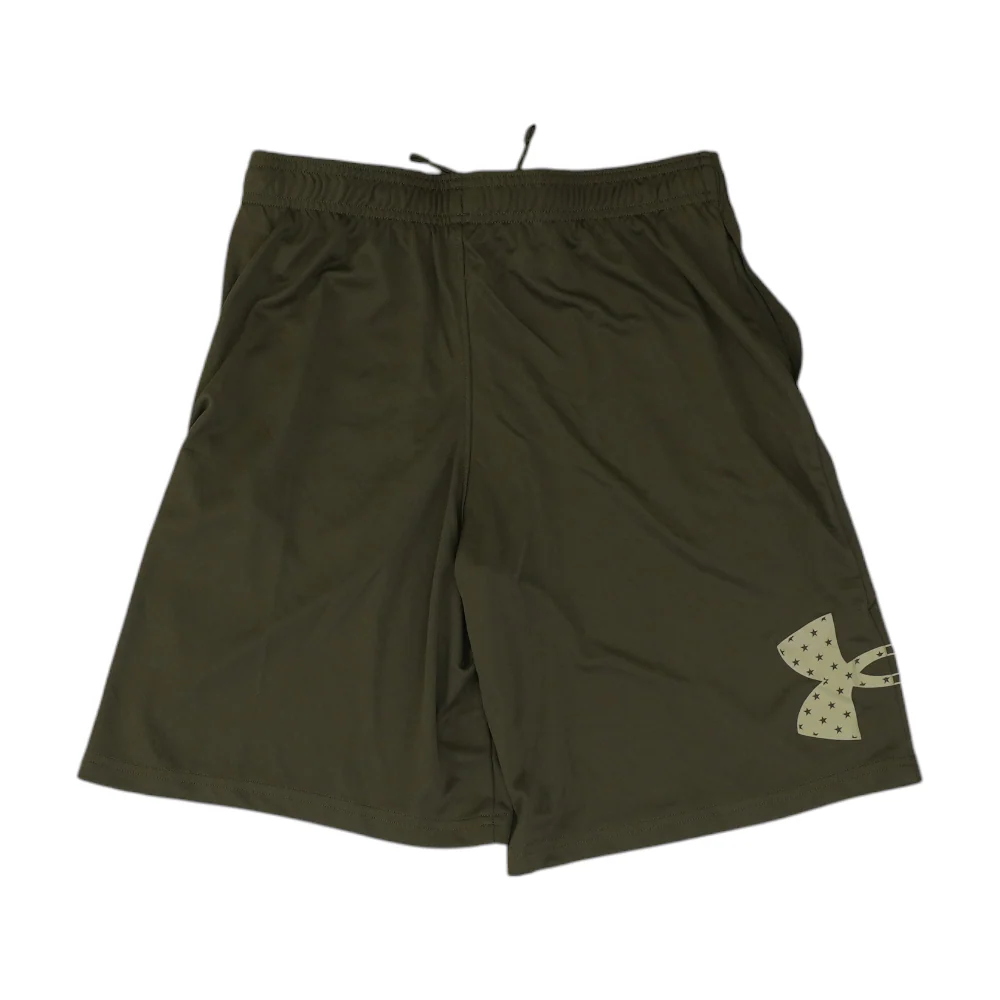 Green Active Shorts