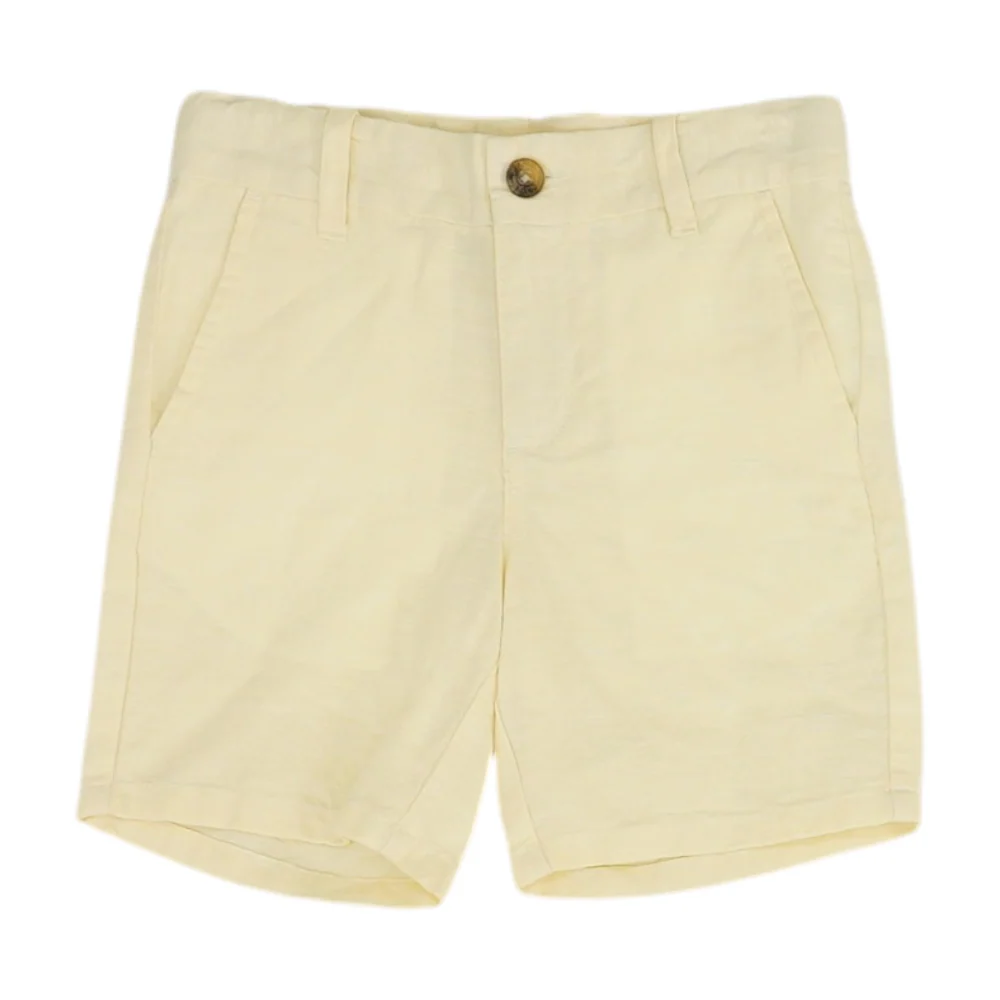 Yellow Chino Shorts