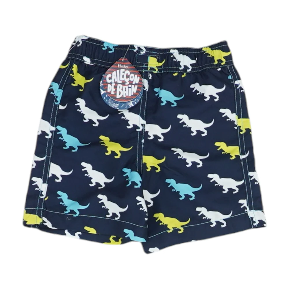 Navy Graphic Swim Bottom - Image 2
