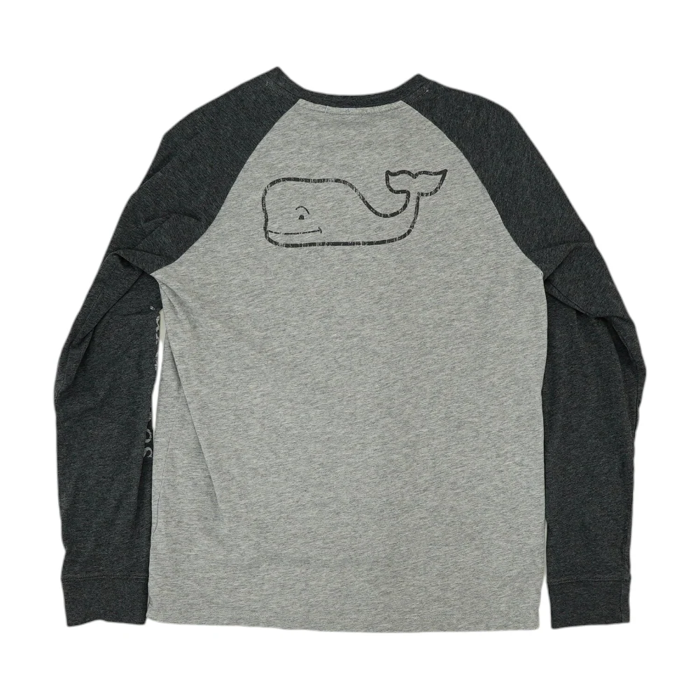 Gray Color Block T-Shirt - Image 2