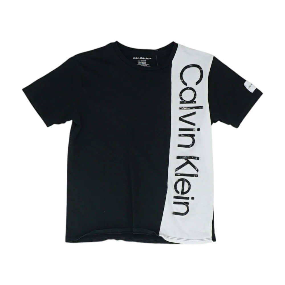 Black Color Block T-Shirt