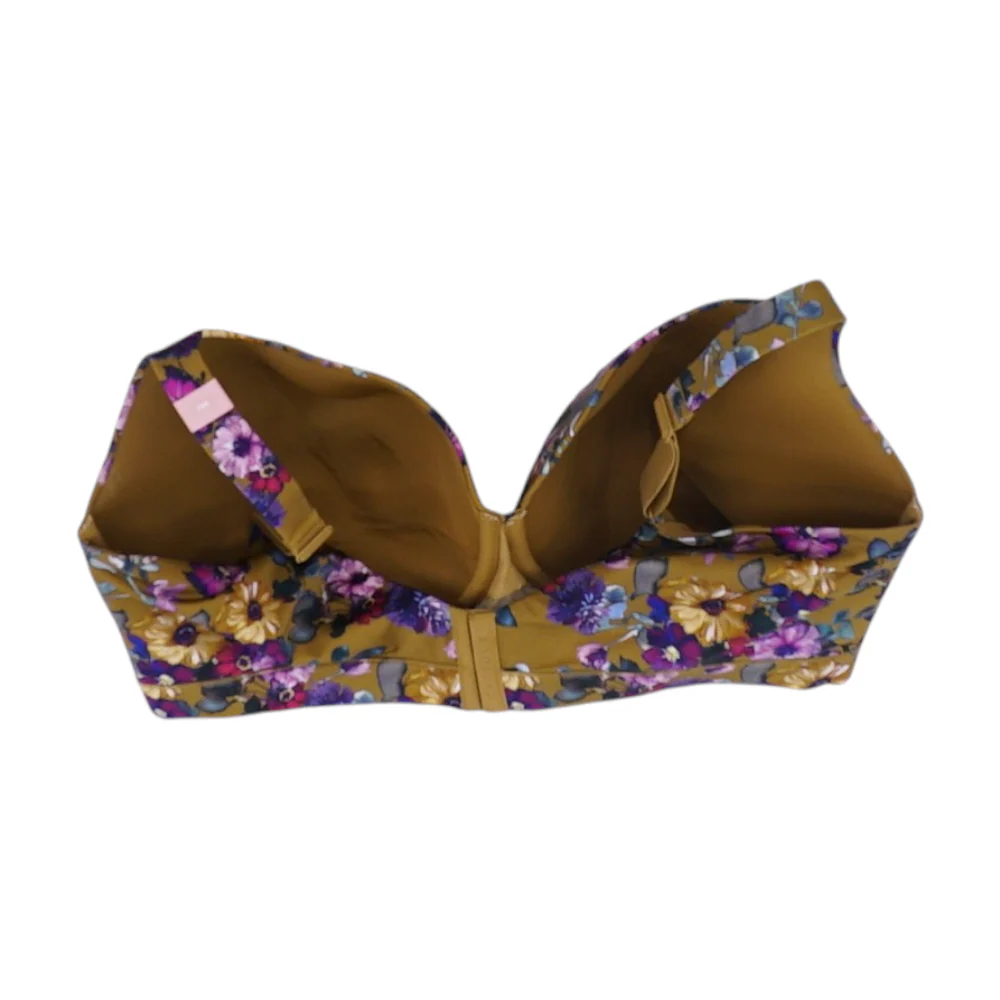 Brown Floral Bra - Image 2