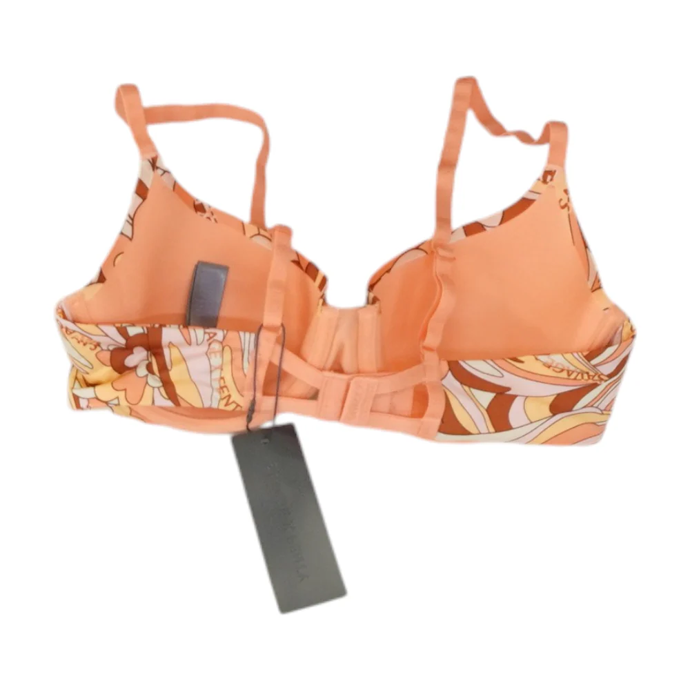 Peach Abstract Bra - Image 2