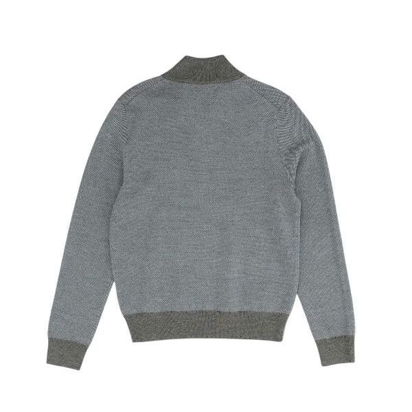 Brown 1/4 Zip Pullover - Image 2