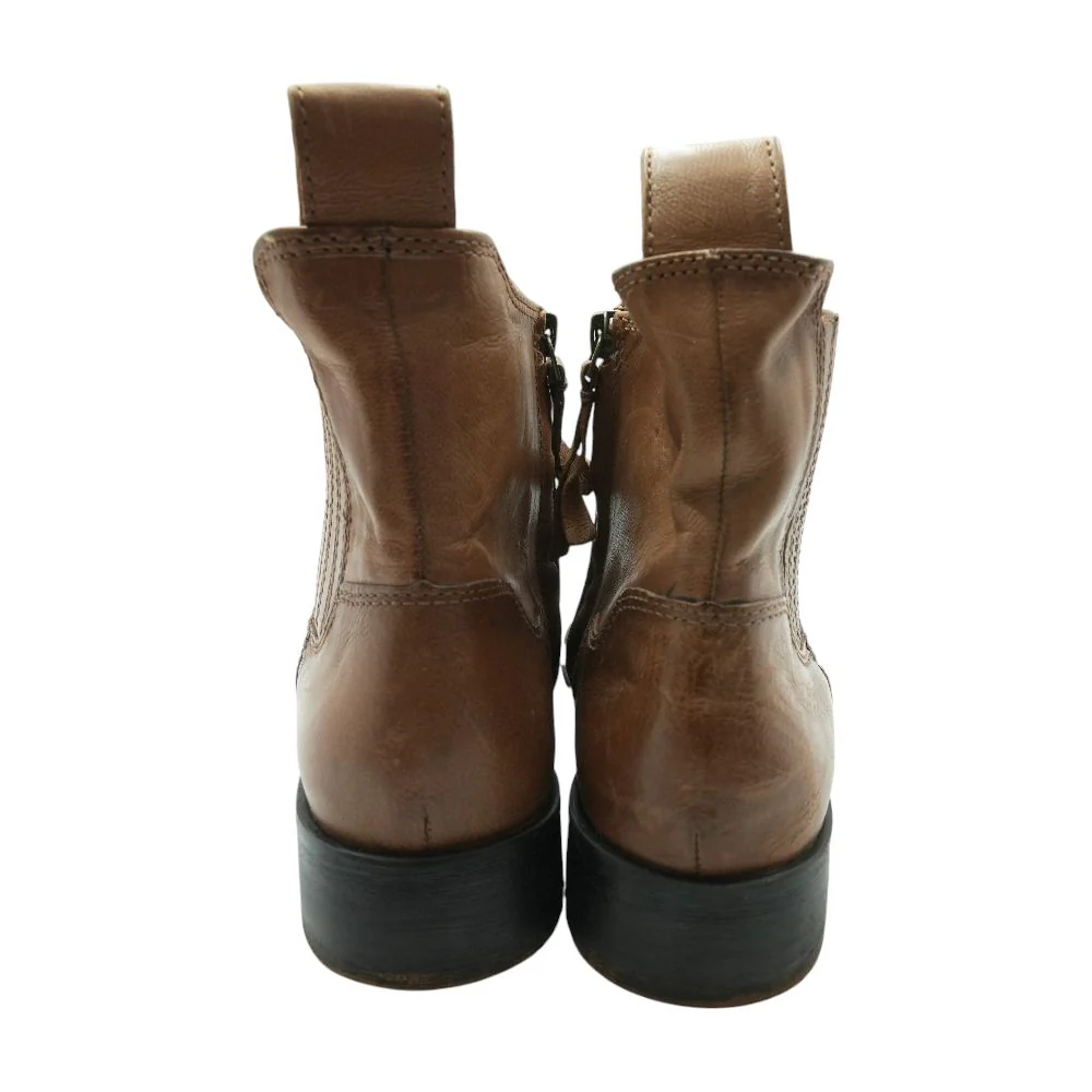 Brown Ankle Boots - Image 2
