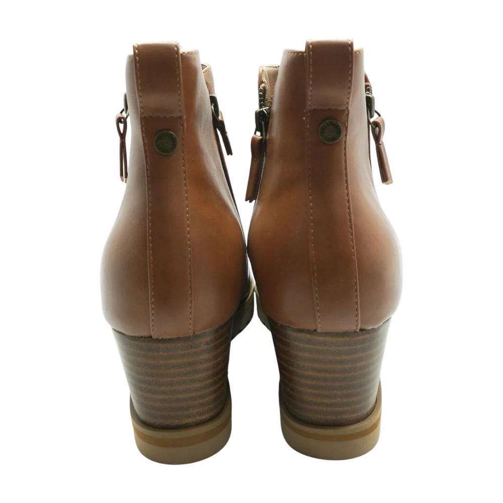 Brown Ankle Boots - Image 2