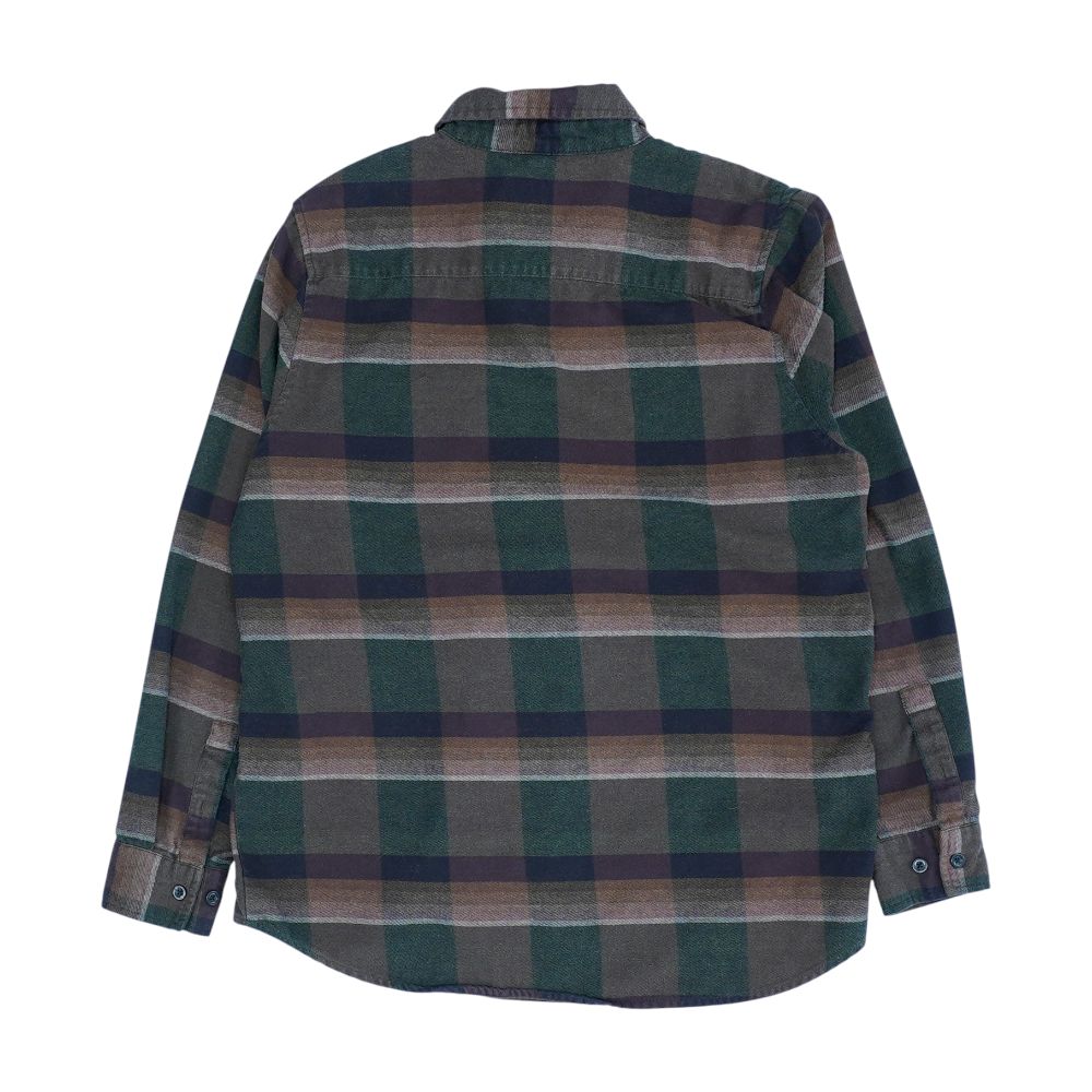 Brown Check Flannel Button Down - Image 2