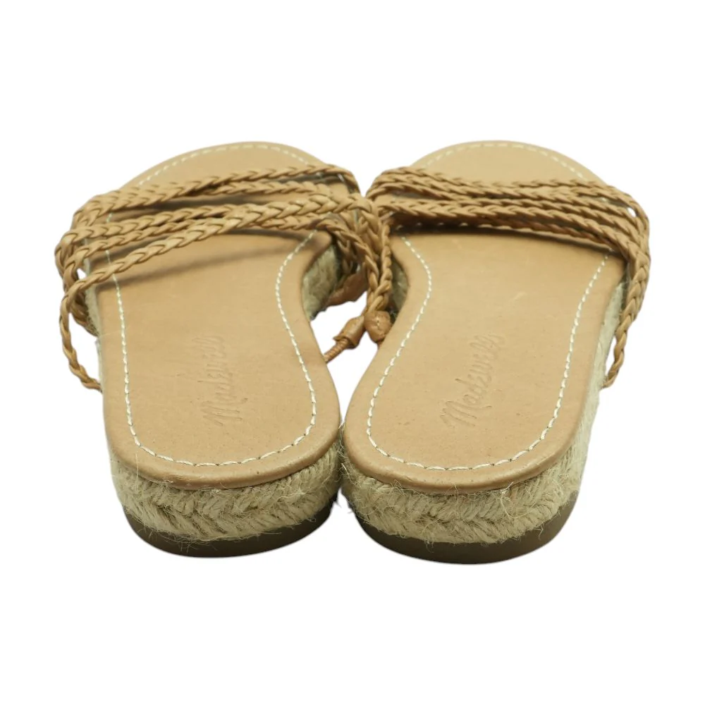Brown Flat Sandals - Image 2