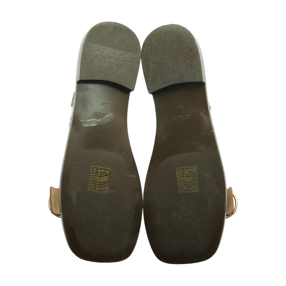 Brown Flat Sandals - Image 3