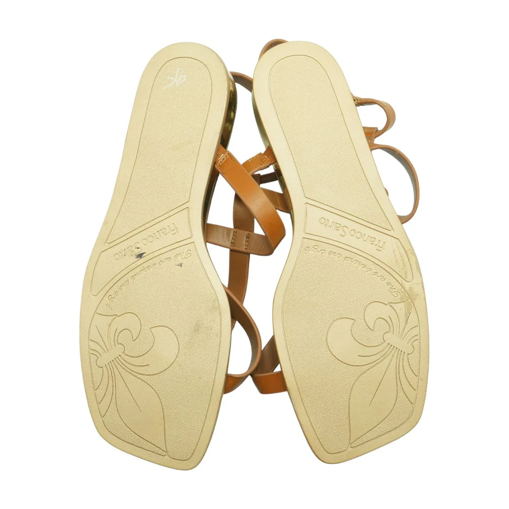 Brown Flat Sandals - Image 3