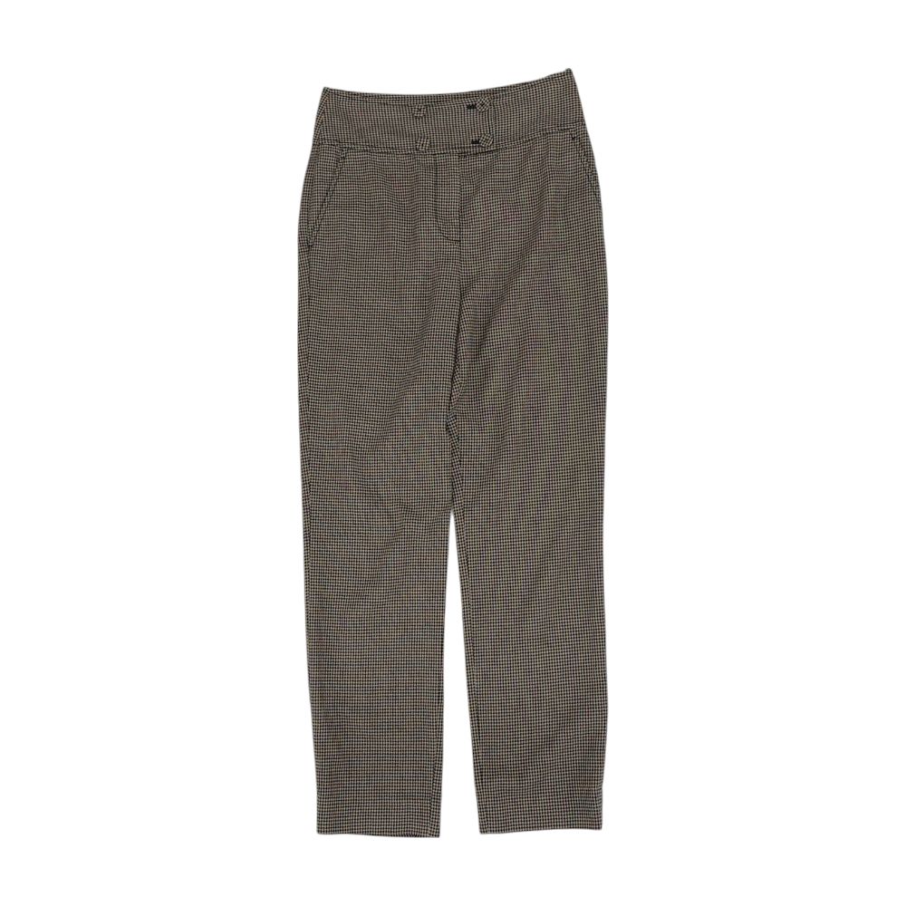 Brown Houndstooth Pants