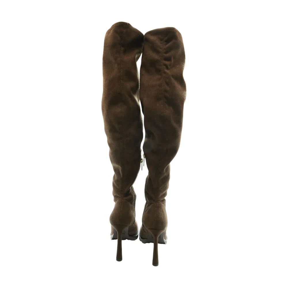 Brown Knee High Boots - Image 2
