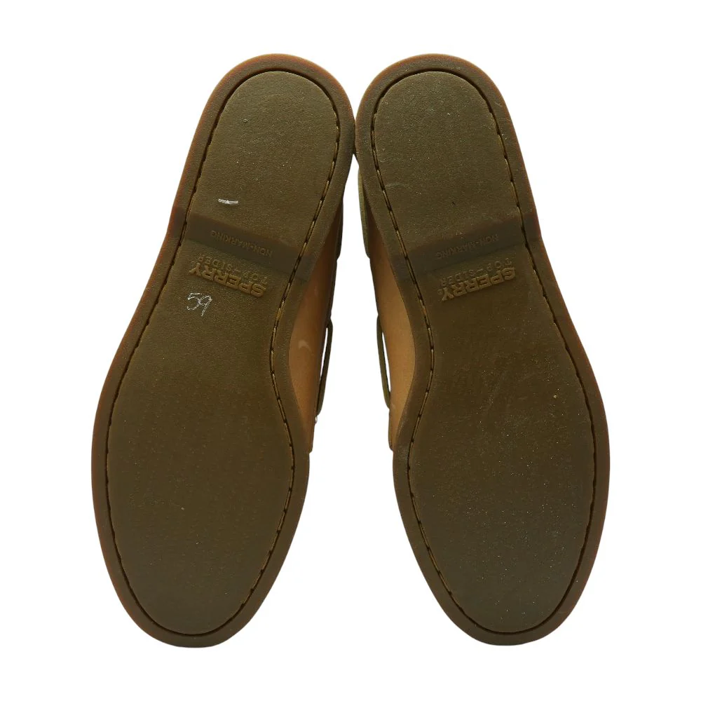 Brown Leather Boat Casual Shoes - Image 3