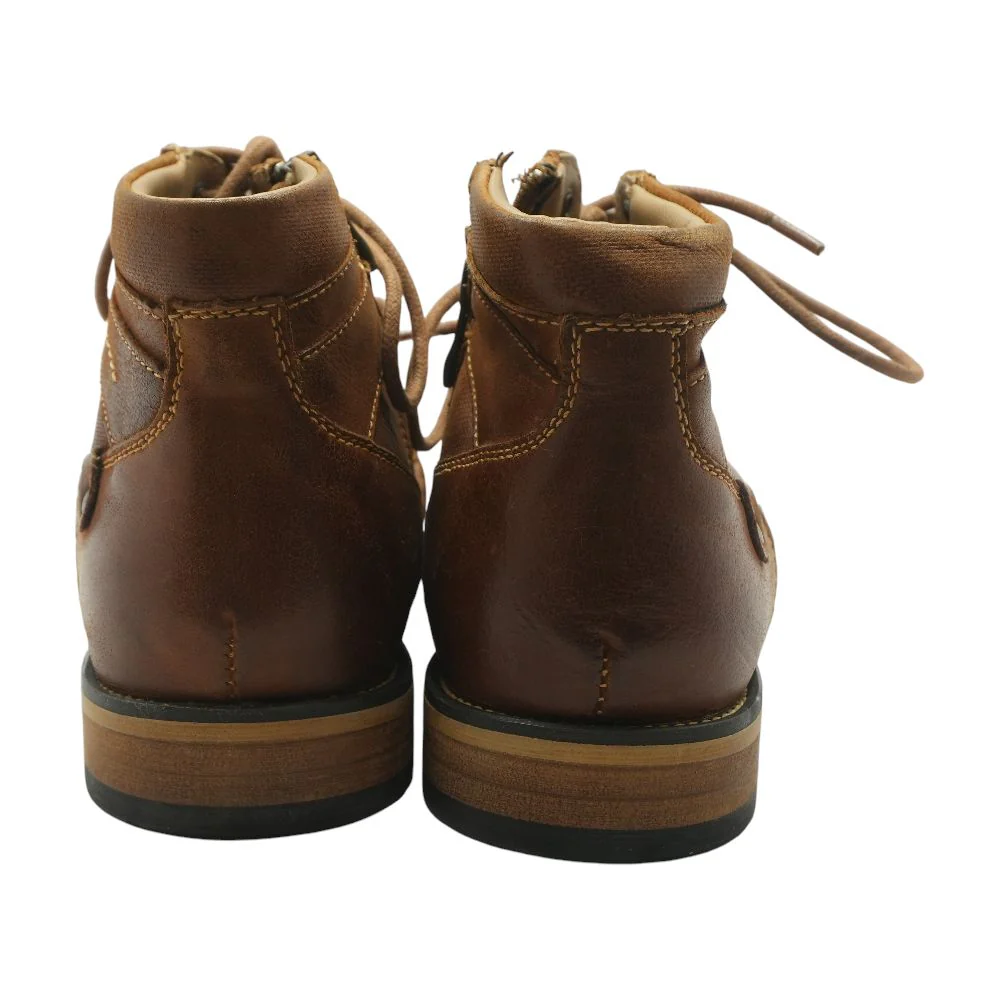 Brown Leather Derby/oxford Dress Shoes - Image 2