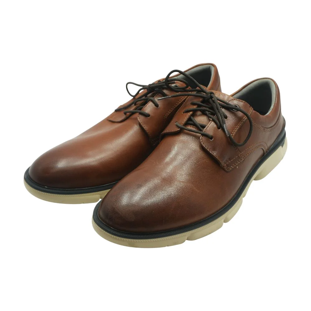 Brown Leather Derby/oxford Dress Shoes