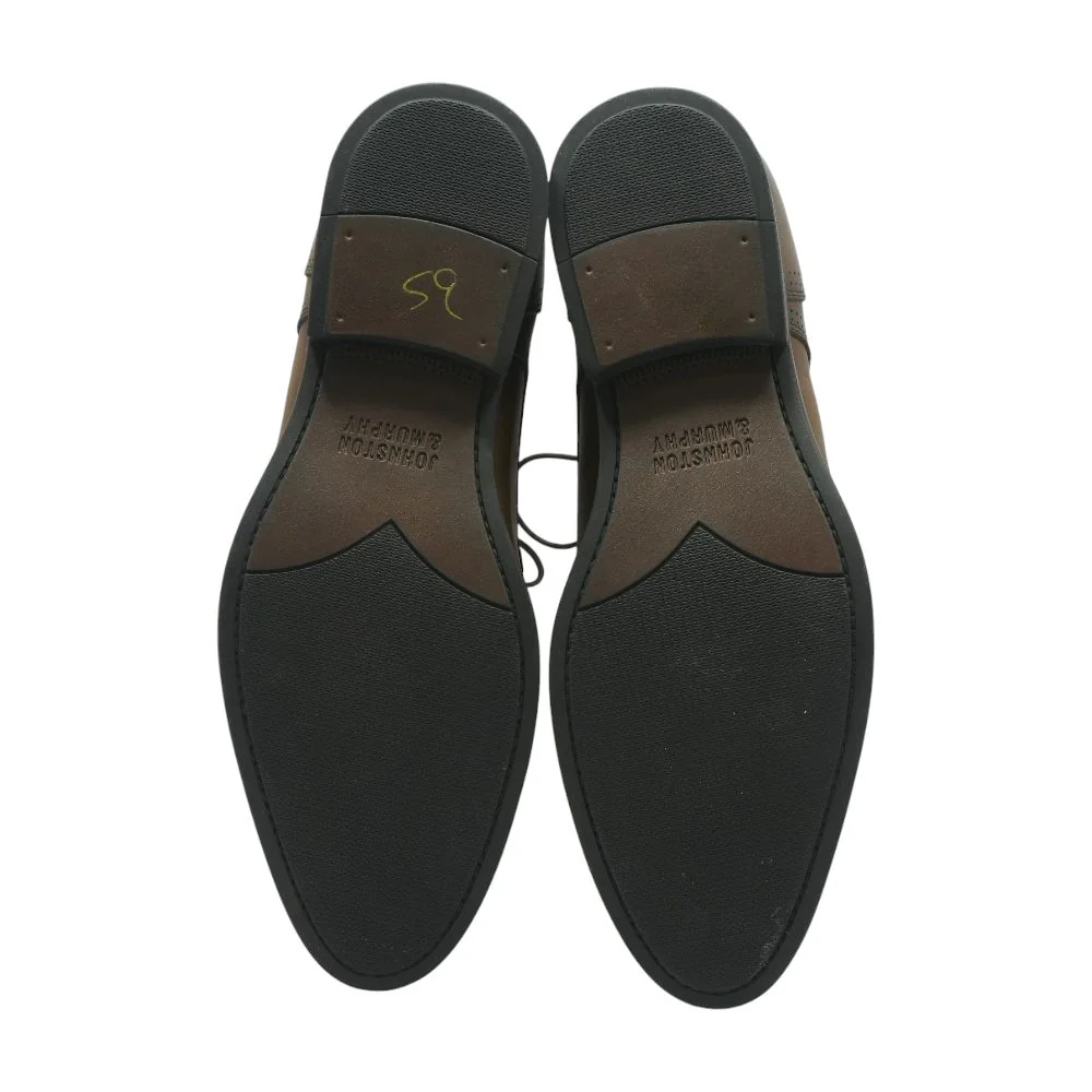 Brown Leather Derby/oxford Dress Shoes - Image 3