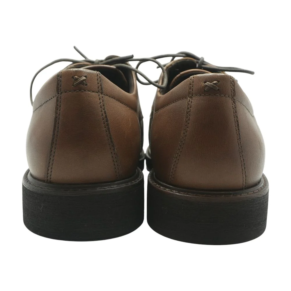 Brown Leather Derby/oxford Dress Shoes - Image 2