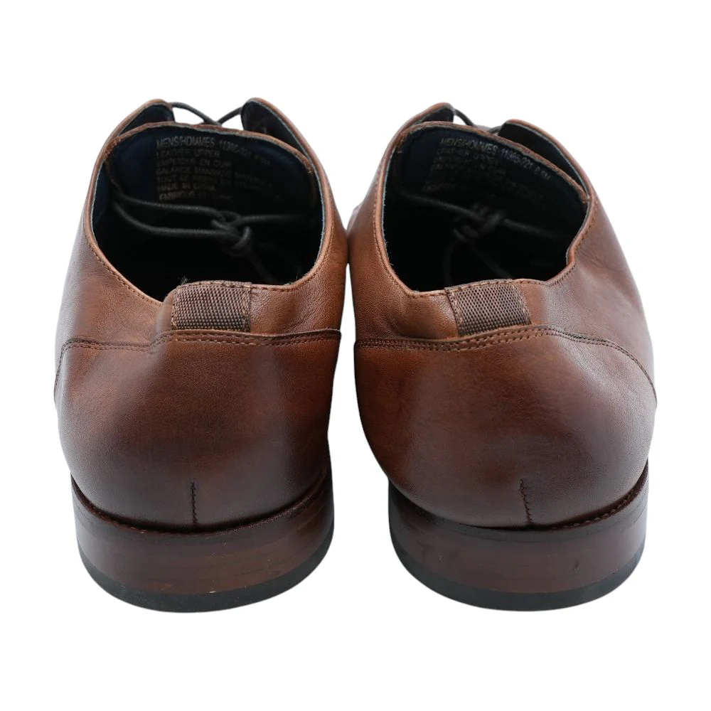 Brown Leather Derby/oxford Dress Shoes - Image 2