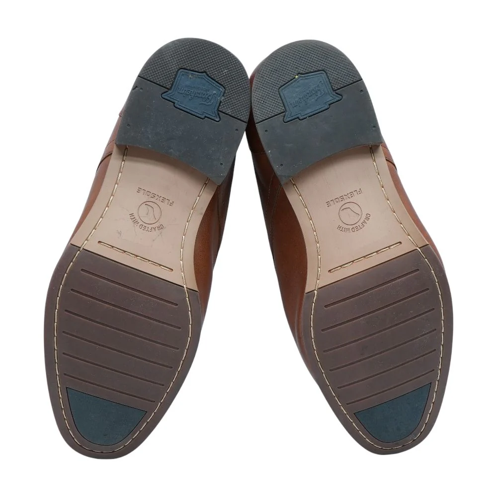 Brown Leather Derby/oxford Dress Shoes - Image 3