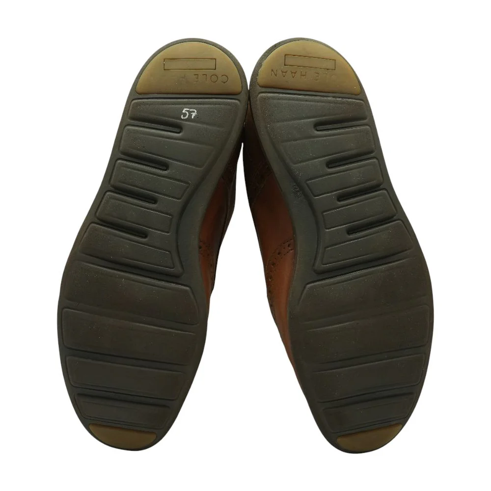 Brown Leather Derby/oxford Dress Shoes - Image 3
