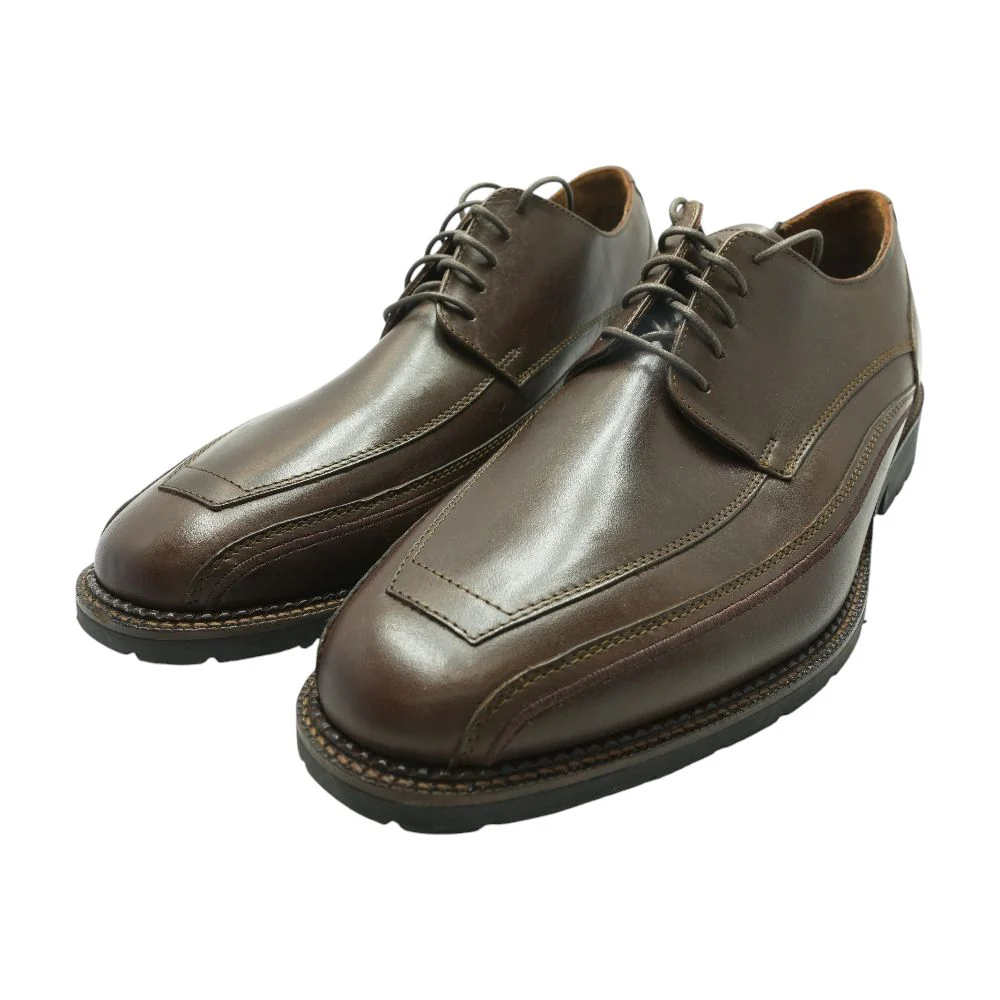 Brown Leather Derby/oxford Dress Shoes