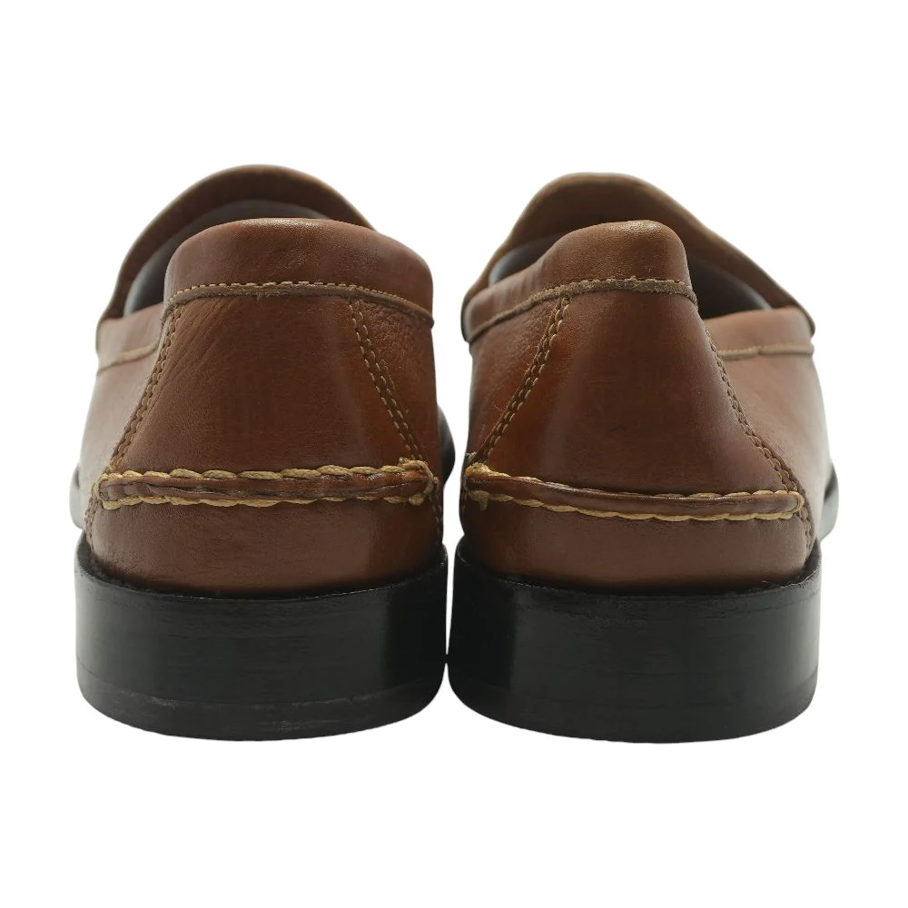 Brown Leather Loafer Dress Shoes - Image 2