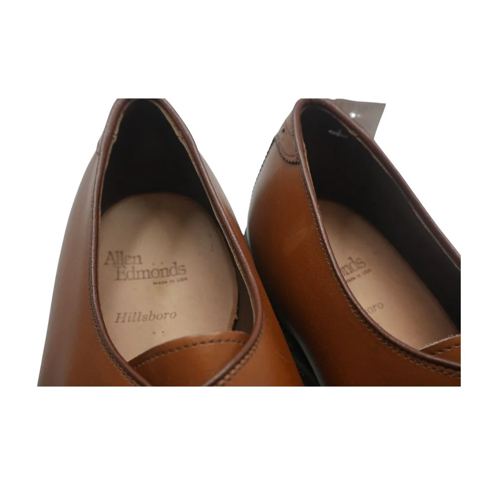 Brown Leather Monk Strap Dress Shoes - Image 4