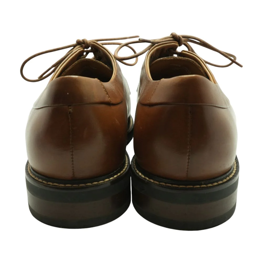 Brown Leather Oxford Dress Shoes - Image 2