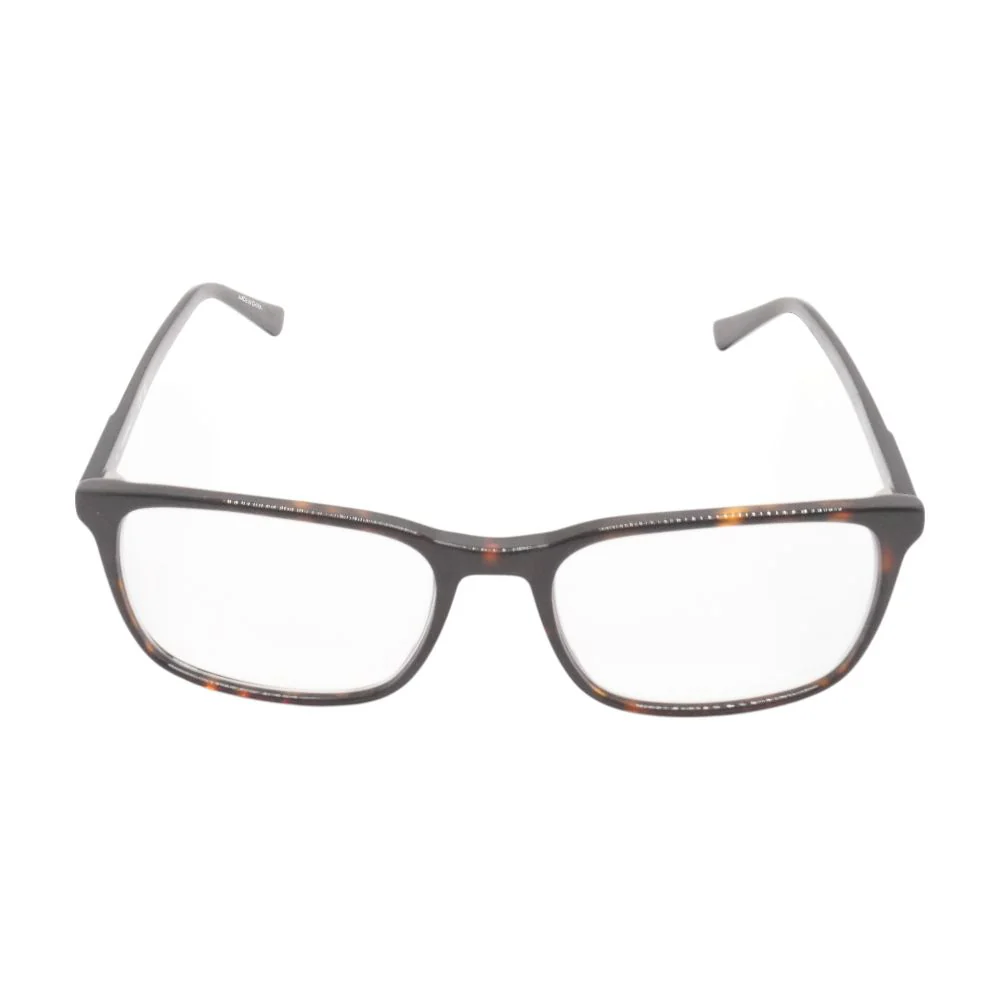 Brown M-3012 Square Unknown Prescription Eyeglasses - Image 2