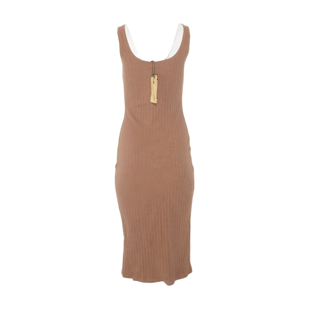Brown Midi Dress - Image 2