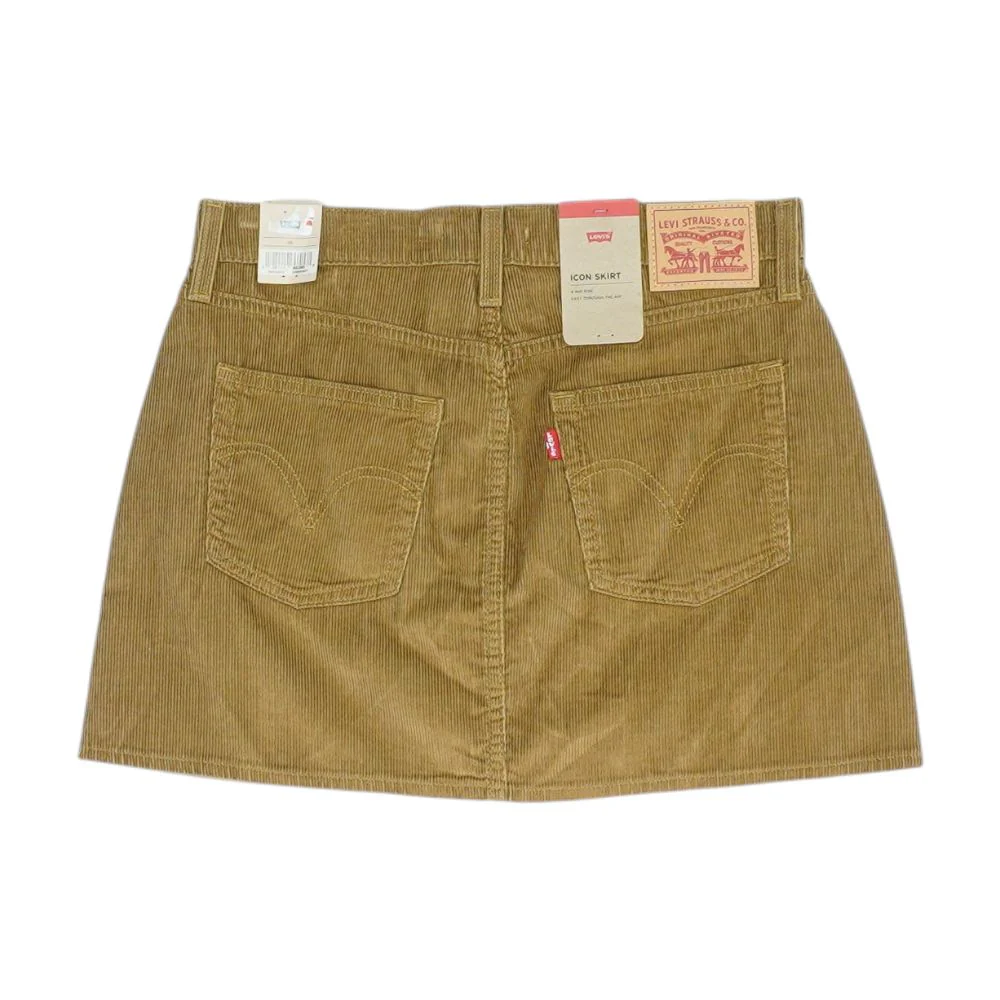 Brown Mini Skirt - Image 2