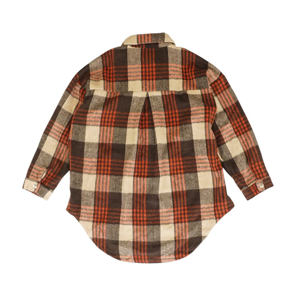 Brown Plaid Button Down - Image 2