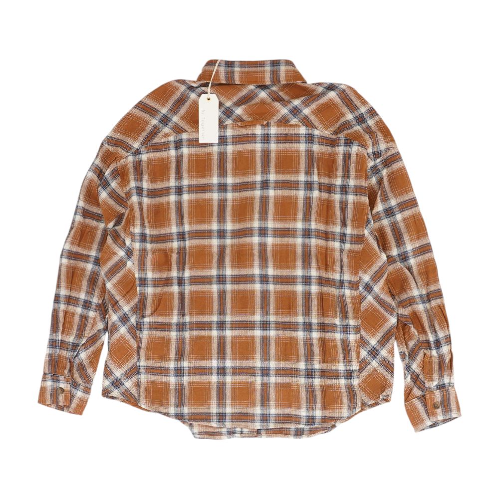 Brown Plaid Button Down - Image 2