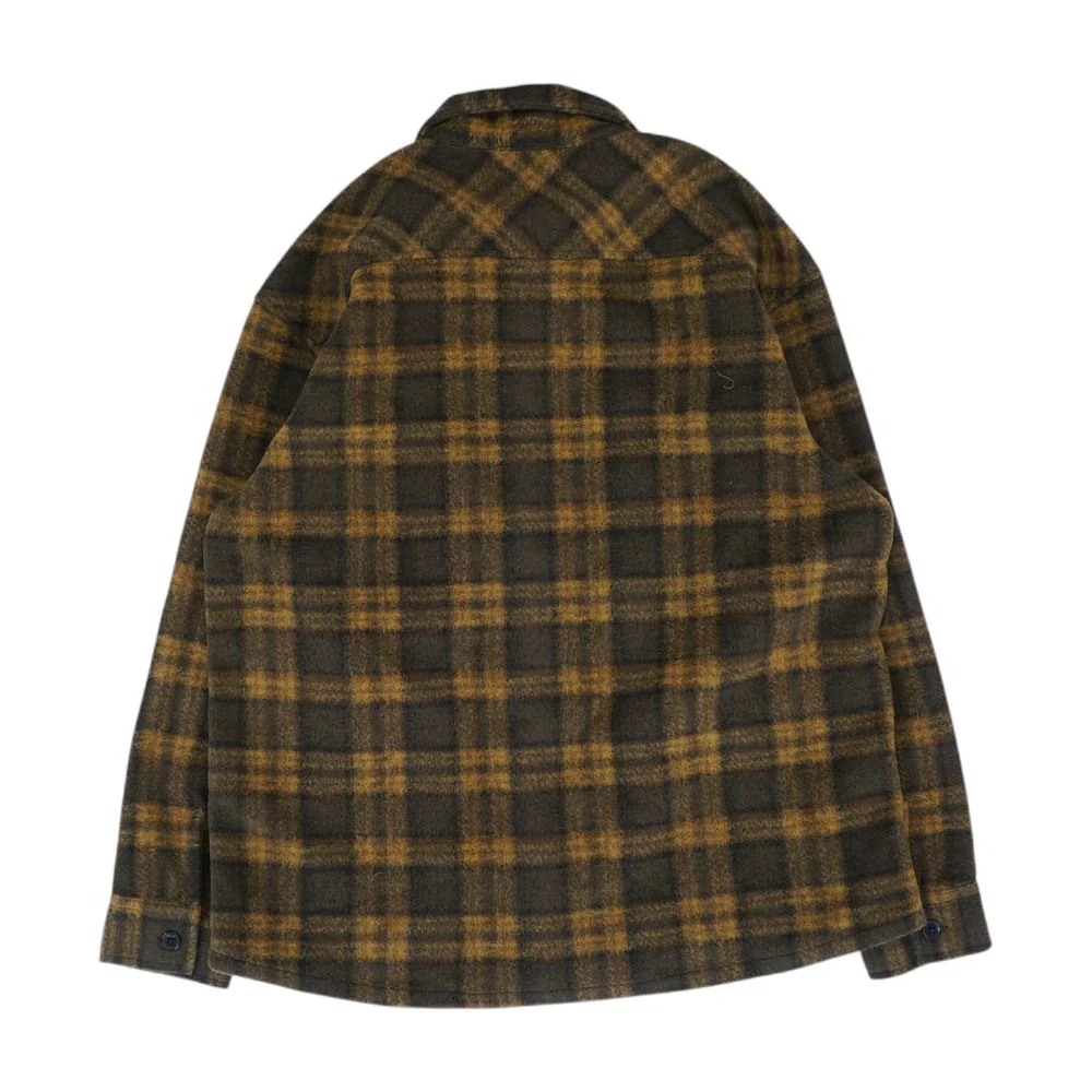 Brown Plaid Lightweight Coat - Image 2