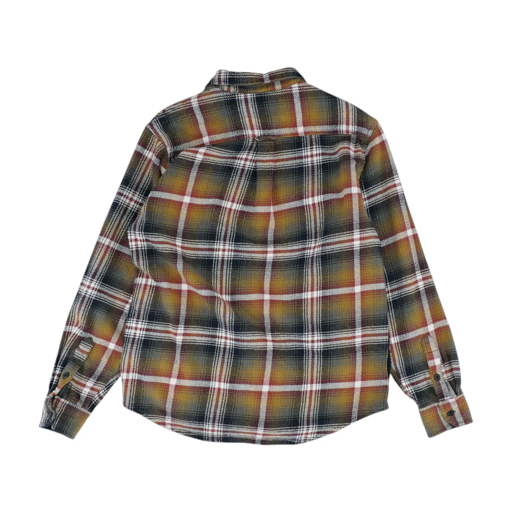 Brown Plaid Outdoor Button Down - Image 2