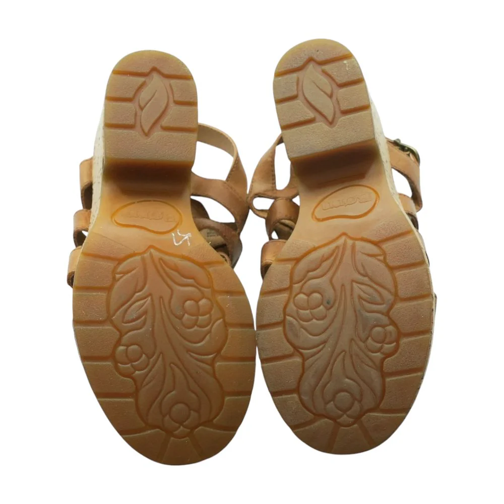 Brown Platform Heels - Image 3