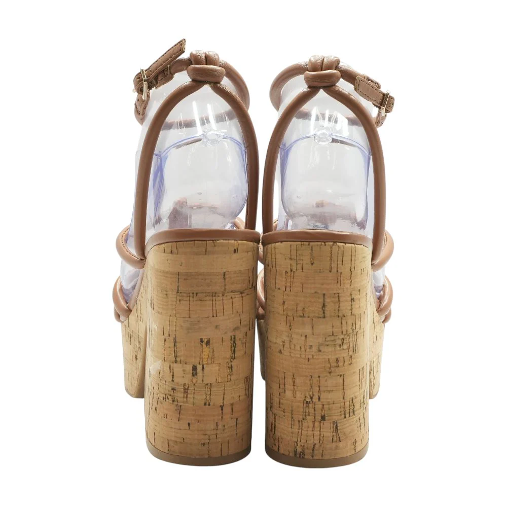 Brown Platform Heels - Image 2
